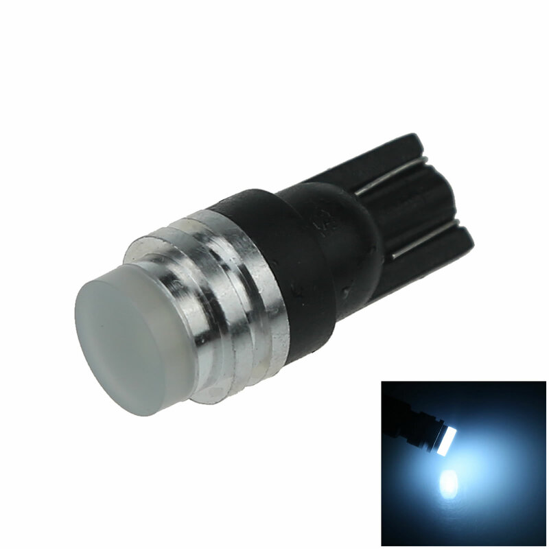 아이스 블루 자동차 T10 W5W 사이드 라이트 램프 마커 램프 소프트 라이트 1 이미터 COB SMD LED, 184 192 193 A131, 1 개