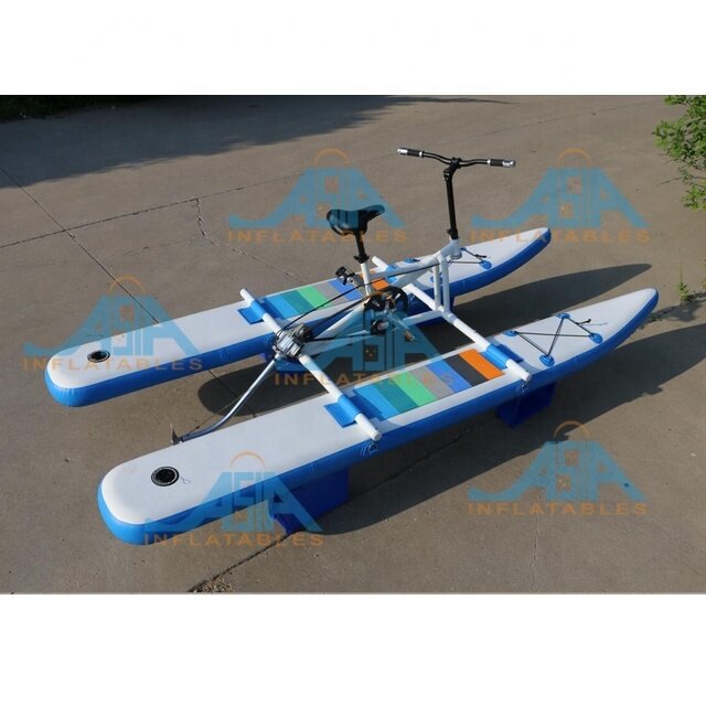 Заводская цена, надувная фотолодка для водных видов спорта, надувная плавающая педаль, велосипед для морской воды