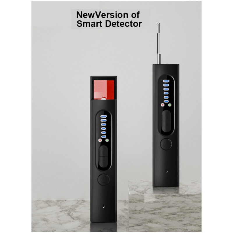 Pen Size Mini Draagbare Draadloze Signaaldetector Pinhole Verborgen Camera Detector Anti-Tracking Positie Gps Positionering
