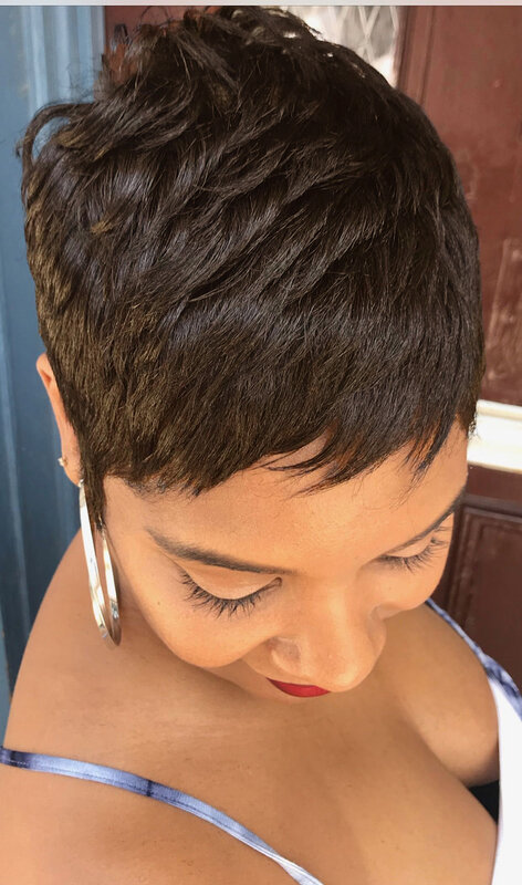 Nicelatus Short Synthetic Wigs for Black Women Short Hairstyles Wigs for Black Women Short Haircuts Wigs for Women Natueal Nice