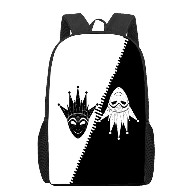 DJ Boris Brejcha Men Backpack School Bags for Primary Students,Elementary Boys Girls Daily Traveling Backpack To Go Out,Shopping