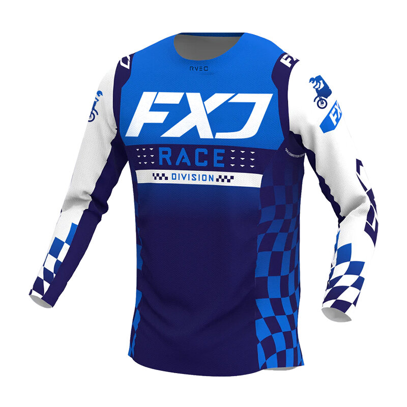 Camiseta de motocross para hombre y mujer, camisa deportiva para carreras de descenso, MX, MTB, BMX, ATV, DH, rosa, blanco, negro, verde, XXXXL