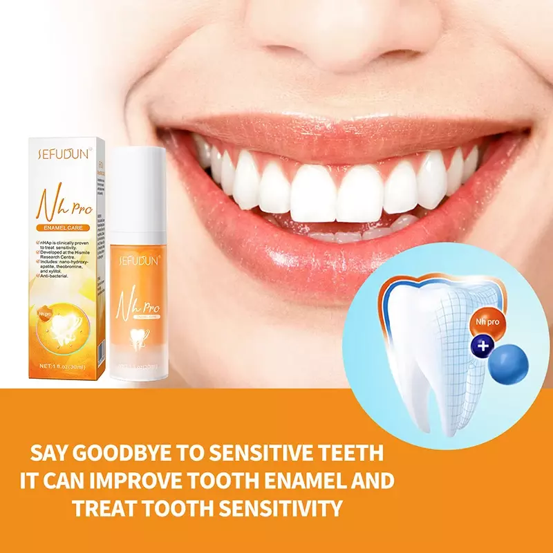 ยาสีฟันฟอกสีฟันสี V34แก้ไขฟันขาวยาสีฟันสีม่วงแบบไม่รุกราน