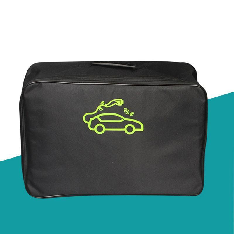 Женские сумки для хранения, автомобильная сумка для хранения зарядного кабеля, водонепроницаемая и огнестойкая квадратная и круглая фотоорганайзер для