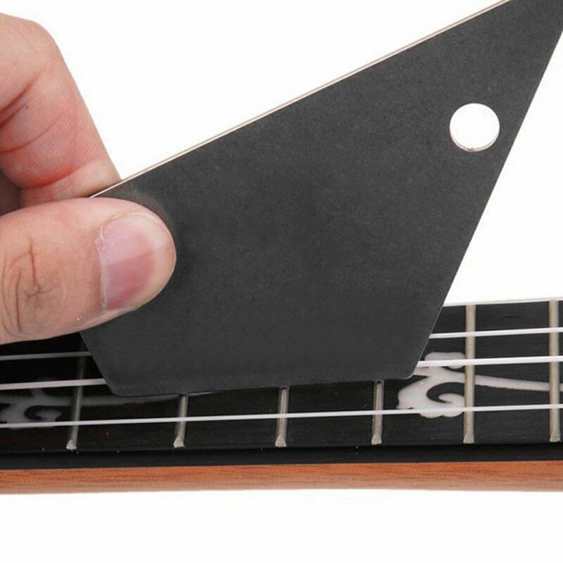 1/2PCS Guitar Fret Wire Sanding Stone Protector Kit Finger Plate Radian Polishing DIY Luthier Tool Guitar Bass Parts&Accessory