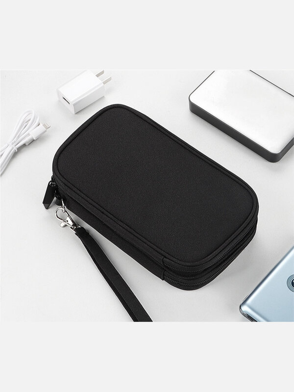 Digital accessories storage bag Power hard disk protective case Power bank U disk earphone dustproof data cable storage bag
