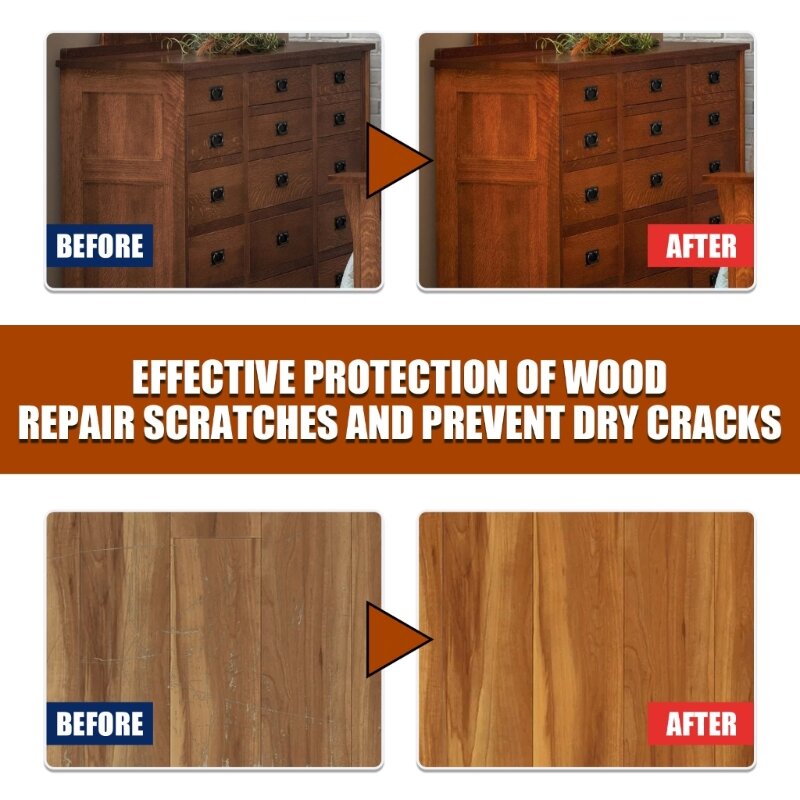 Dissolvant rayures sur meubles, réparation instantanée des rayures sur bois, peinture facile à utiliser