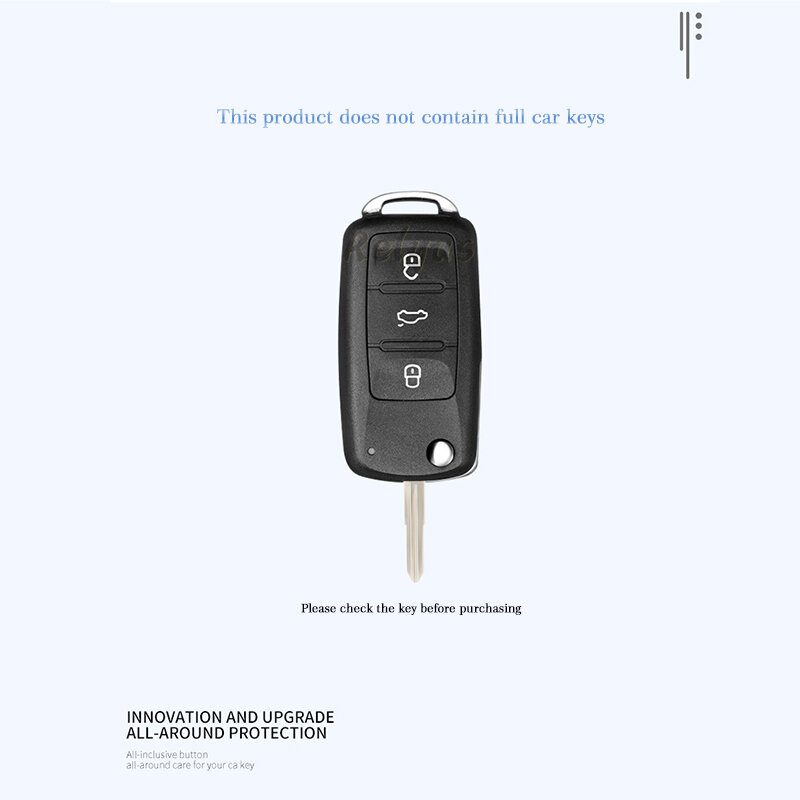 TPU Kunci Remote Mobil สำหรับ VW Volkswagen Polo Tiguan Jetta Passat B5 B6 B7 Golf Beetle สำหรับ Skoda Octavia Protector shell