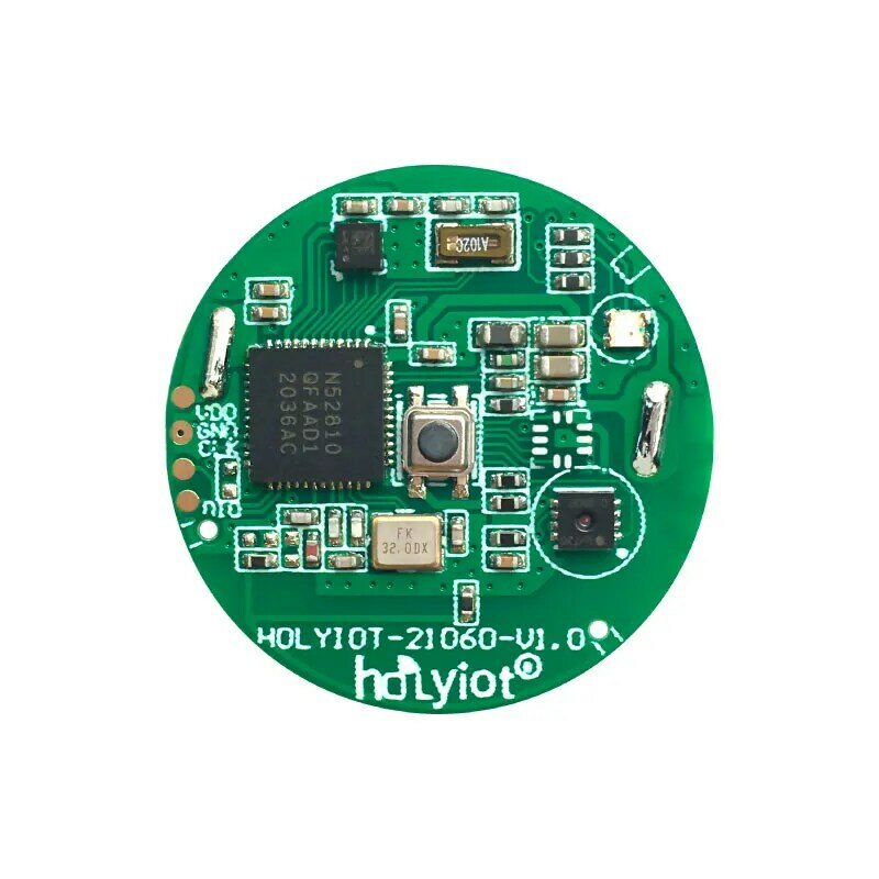 Módulo de automatización inteligente NRF52810 BLE 5,0, módulo Bluetooth, acelerómetro de bajo consumo de energía, Sensor de temperatura y humedad