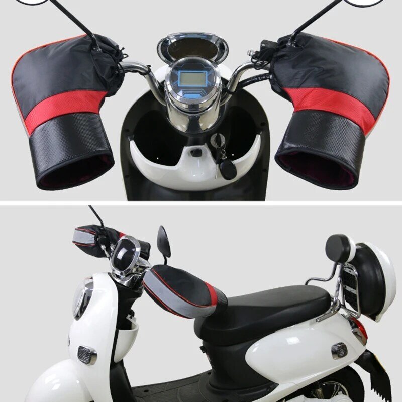 Мотоциклетные перчатки на руль Муфта для езды на электронном велосипеде Поручни Защитные чехлы для рук