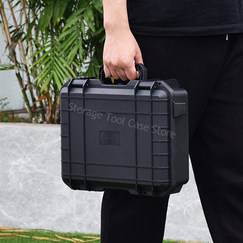 Waterdichte Hard Carry Case Bag Tool Kits Met Spons Opbergdoos Veiligheid Protector Organizer Hardware Toolbox Slagvast