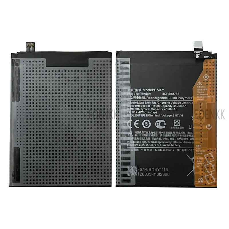 Batería BM4Y 100% original para Xiaomi POCO F3/ RedMi K40 Pro/ K40 /MI 11X Pro / MI 11i, baterías de teléfono + herramientas