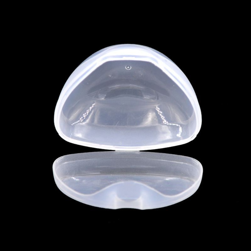 Baby-Schnuller für Schnuller, transparent, sicher, für Säuglingsschnuller, Aufbewahrungsbox, BPA-frei, Nippelschutz,