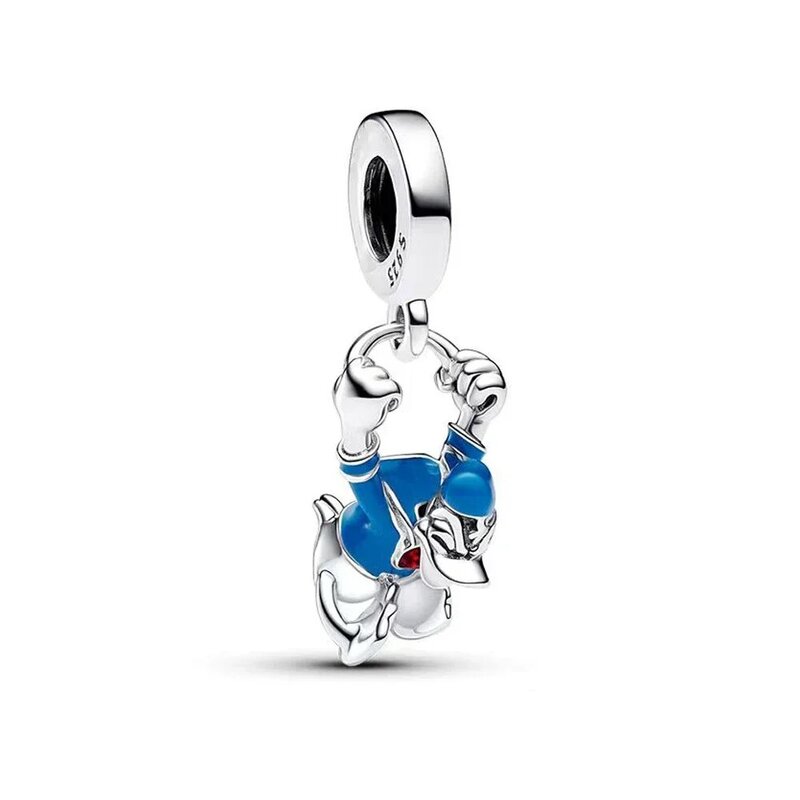 100% 925 sterling silver Potdemie Disney Park Lion King manik-manik pesona cocok untuk gelang Pandora hadiah perhiasan