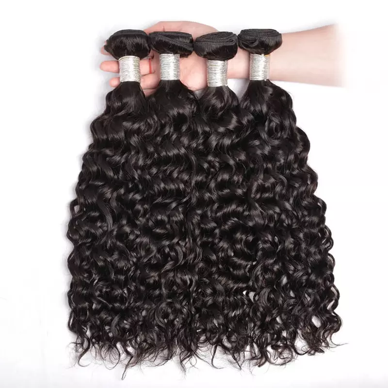 Braziliaans Maagdelijk Menselijk Haar 1 Stks Water Wave Brazilian Hair Weave Bundels 8a Beauty Producten Human Hair Extensions