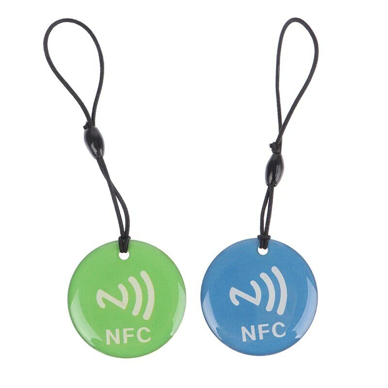 Tarjeta inteligente NFC de 35mm, 1 piezas, Ntag213, 13,56 mhz, para todos los teléfonos habilitados para NFC