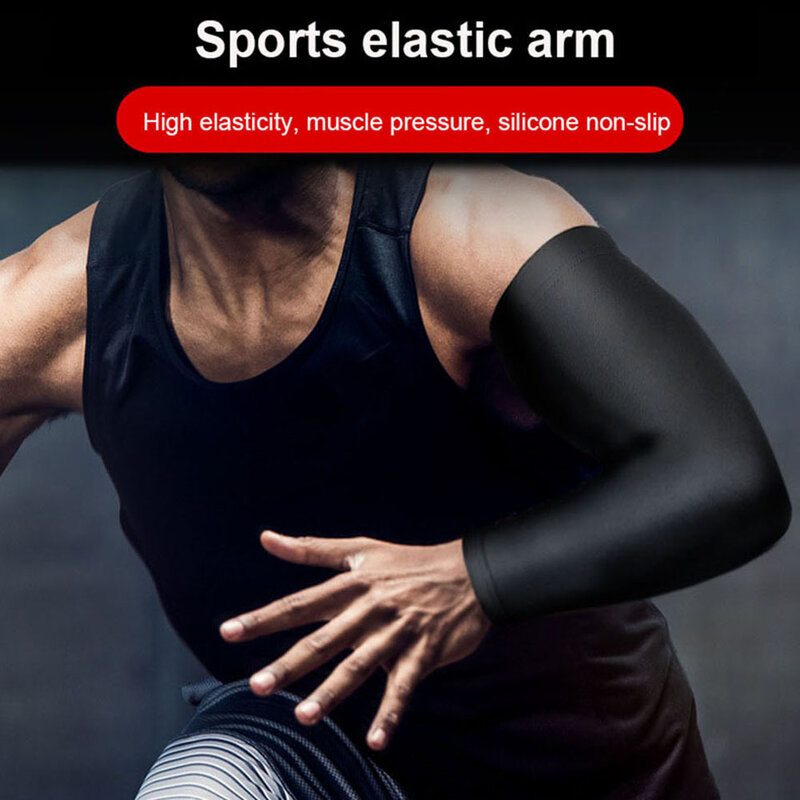 Солнцезащитные рукава для рук спортивные рукава для сжатия рук Защита от УФ-излучения чехол для рук охлаждающие Мужские рукава для баскетбола