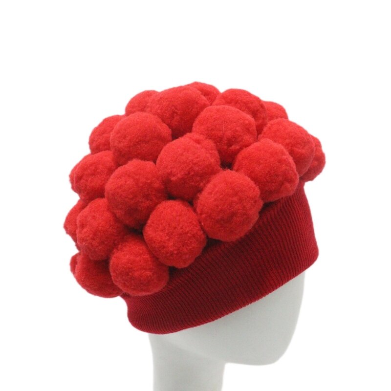 Topi Brokolis 3D Lucu Topi Berkendara Dewasa Tutup Kepala Pesta Topeng Topi Baru