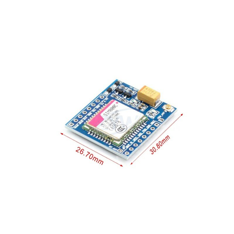 SIM800C Moduł GSM GPRS 5V/3.3V TTL Płytka rozwojowa IPEX z Bluetooth i TTS dla Arduino STM32 C51 dla Arduino Wysoka jakość