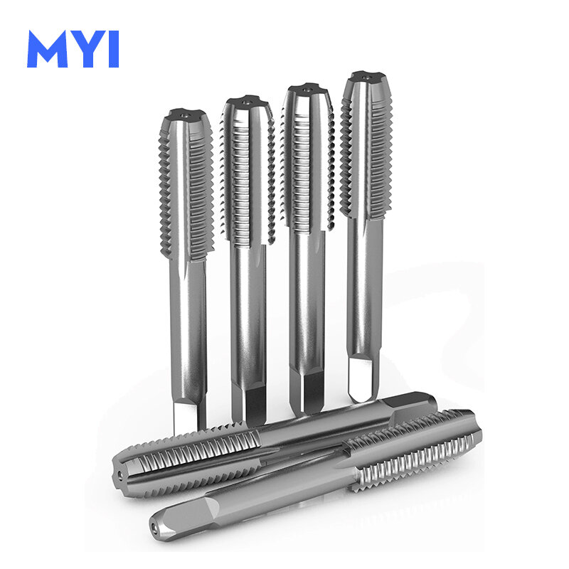 M10 M10.5 M11 M12 M13 M14 * 0.5 0.75 0.8 1.0 1.25 1.5 1.75Mm Metrische Hss Rechterhand Tap Pitch Threading Tools