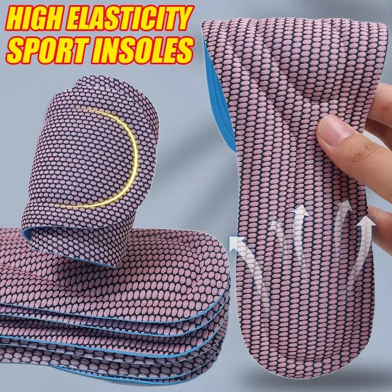 Solette ortopediche in Nano Memory Foam per scarpe deodorizzazione antibatterica inserto per l'assorbimento del sudore scarpe sportive cuscinetti da corsa