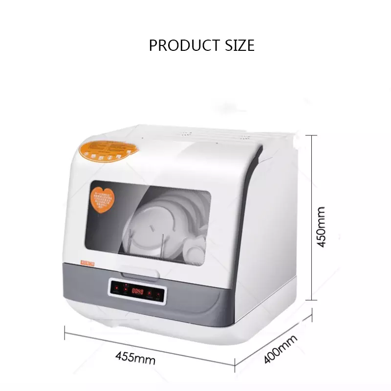 220V/110V asciugatura automatica, conservazione e lavaggio lavastoviglie intelligente integrata JSY-X001 lavastoviglie multifunzionale per uso domestico