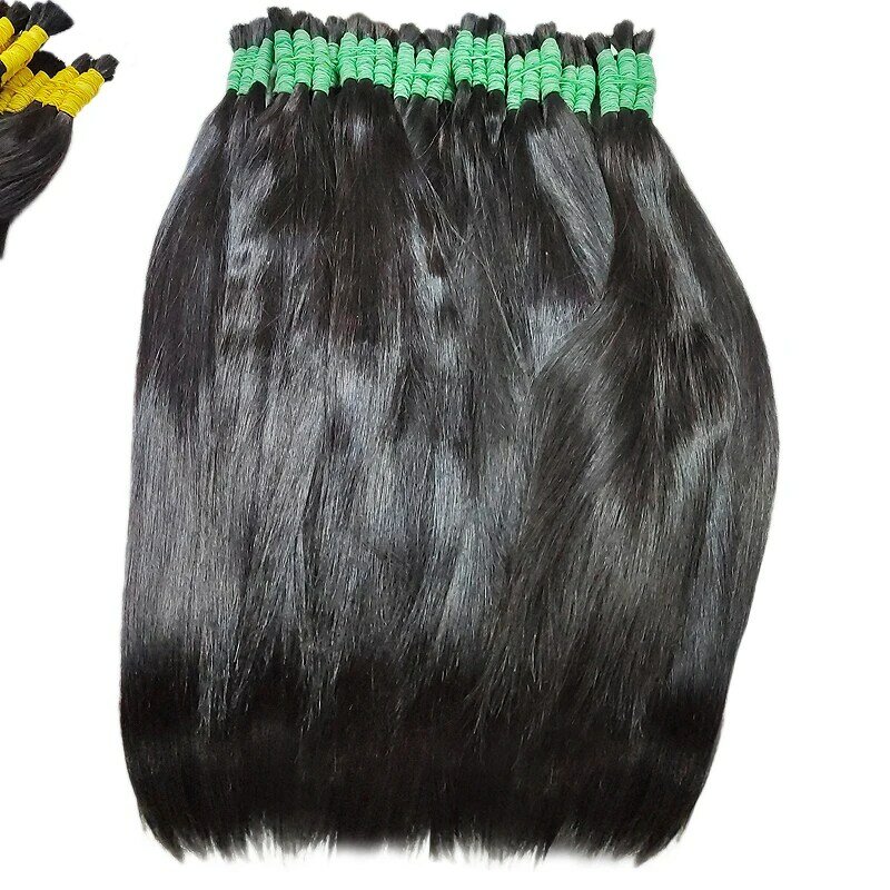 女性のための人間の髪の毛の延長,まっすぐなインドの髪のための自然なエクステンション,卸売,100% 人毛