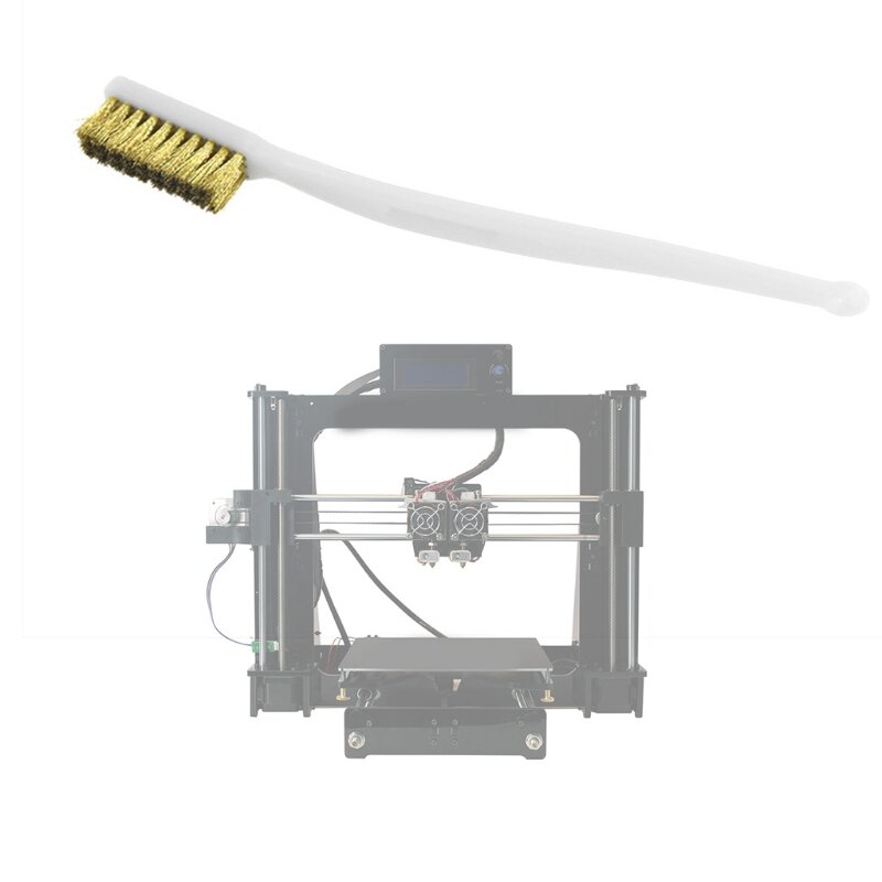 Cepillo limpieza alambre para eliminación óxido cepillo limpieza boquilla para impresora 3D, Mk8, envío