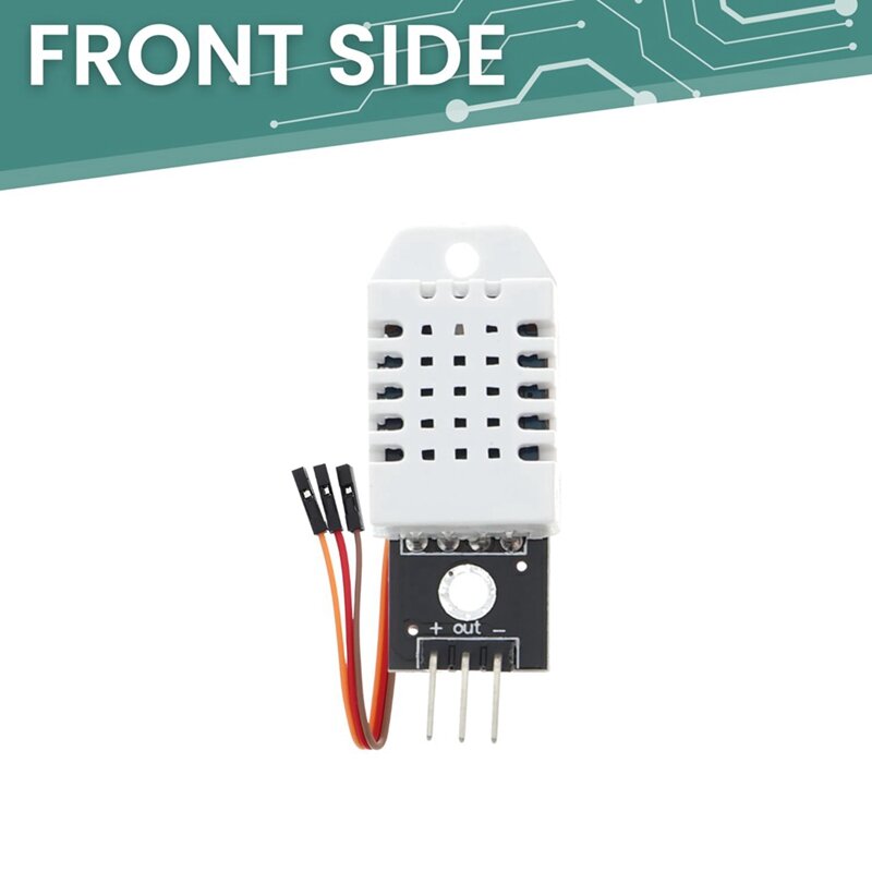 Sensor de temperatura y humedad para Arduino, Raspberry Pi, incluye Cable de conexión, 5 piezas duraderas