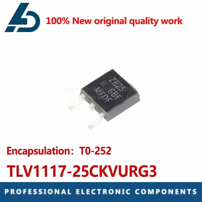 TLV1117-25CKVURG3 package TO-252 2.5V 0.8A low voltage difference regulator