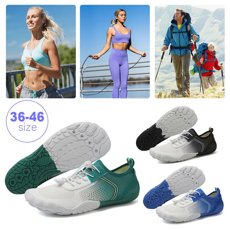 Chaussures d'eau respirantes pour hommes et femmes, baskets de plongée en mer, baskets d'entraînement de sport, séchage rapide, chaussures de randonnée légères