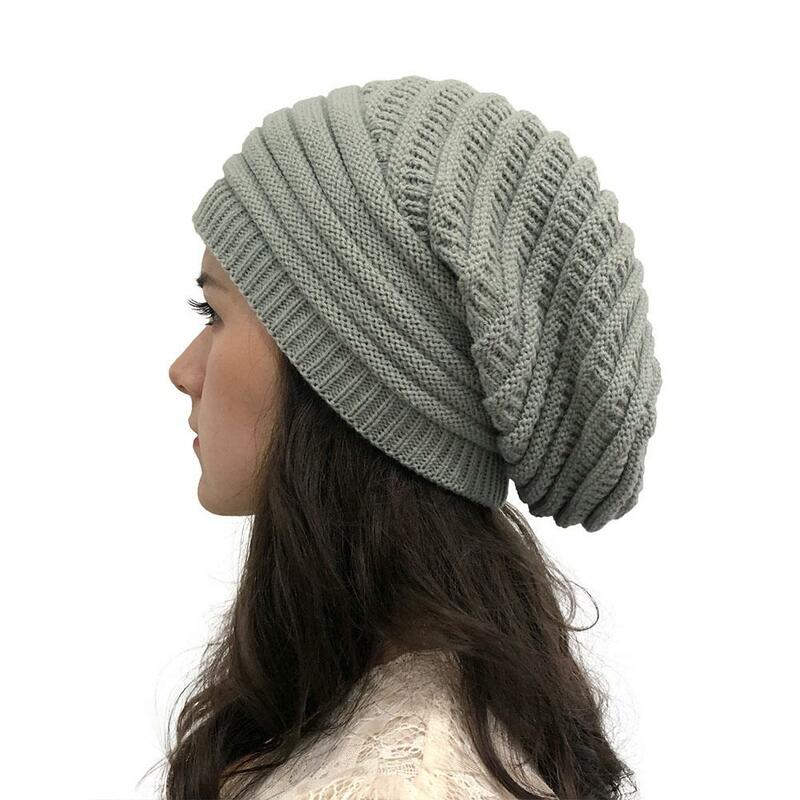 Topi beanie rajut hangat musim dingin wanita, topi penghangat telinga penuh Skullies klasik baru 2023