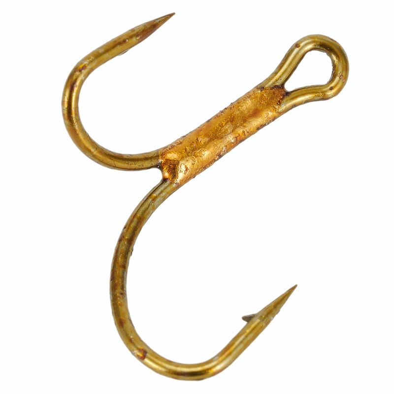 Super Strong Fishing 20pcs Double Hook Tools Worm Lure Barbed Crank Pike Fish High Carbon Steel Hooks Ultra