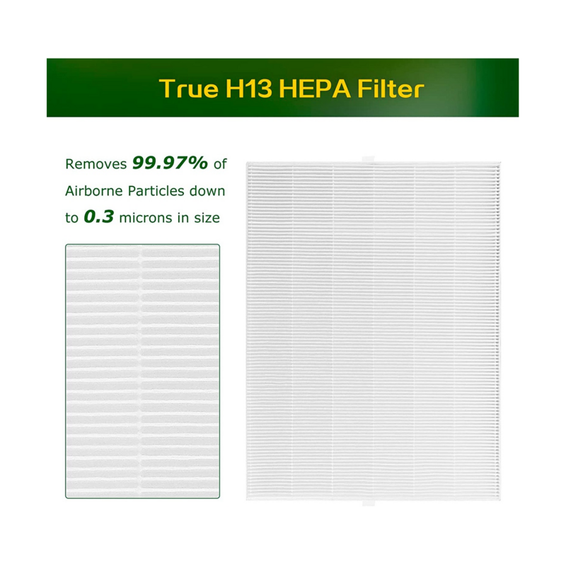 Filtre de remplacement H pour supporter ficateur d'air, True Hepa Carbon Pound, 116130, Am80, promulgué, mawave, 5500