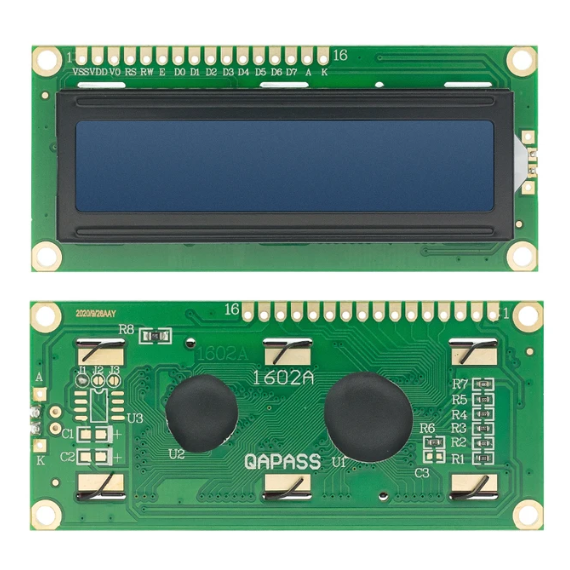 LCD1602 modul LCD 5V 1602 layar biru/kuning layar hijau 16x2 karakter layar LCD PCF8574 IIC I2C Interface 5V UNTUK Arduino