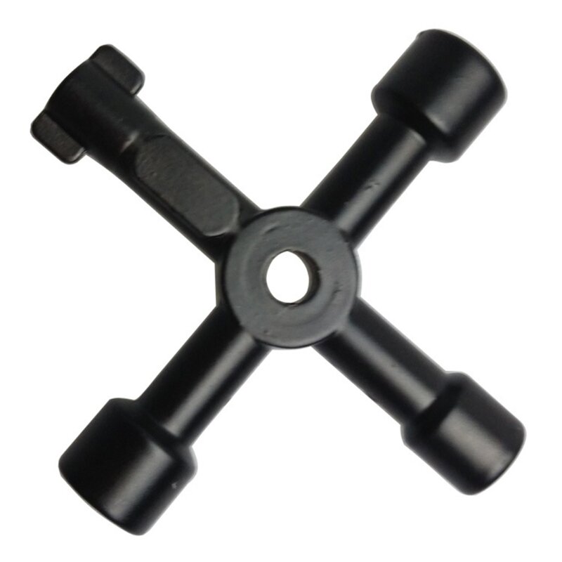 4 Way Sillcock for Key Wrench Water for VALVE for Key Cabinet Opening Keys Alloy F19A