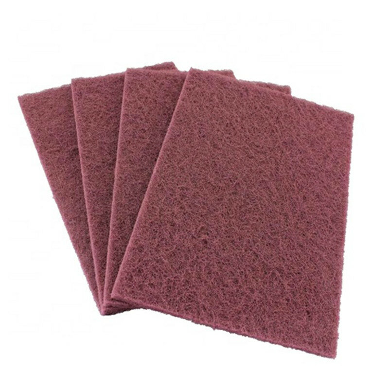 3PCS Industrial Abrasive Scouring Pad Fine/Medium/Coarse Grade Nylon Cleaning Scouring Pad ​Polishing & Grinding
