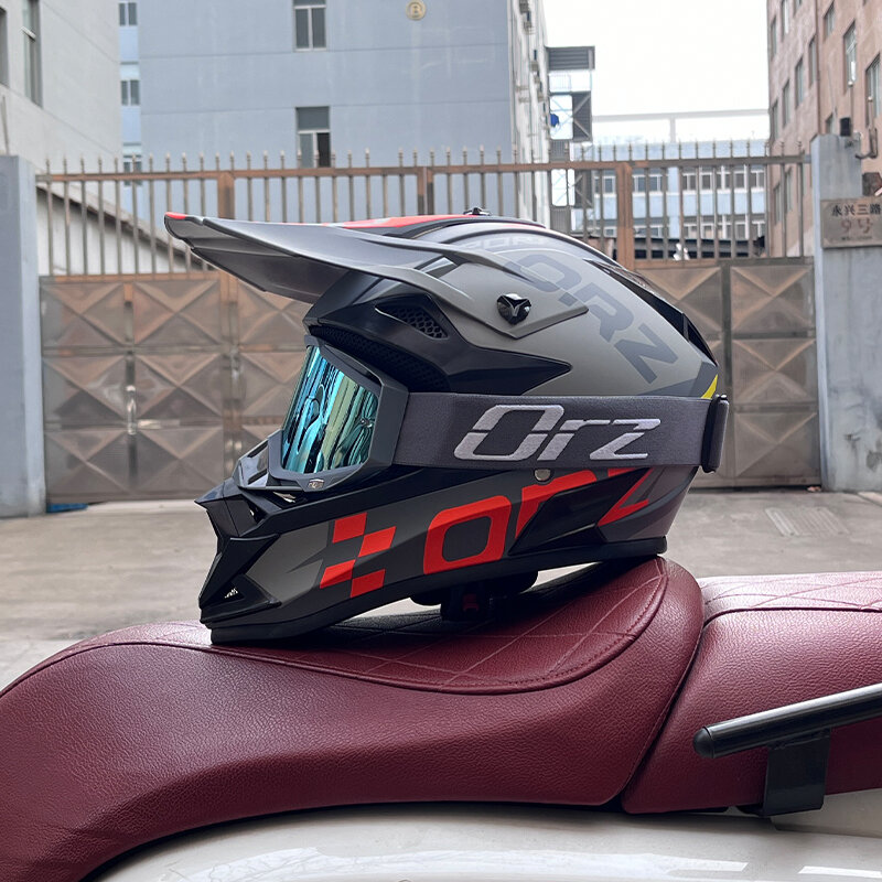 ORZ 오토바이 헬멧, 모토크로스 카스코스 파라 모토, 오프로드 오토바이 Abs, 남녀 도트