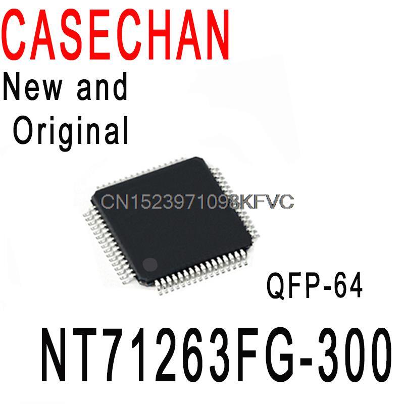 1PCS ใหม่และต้นฉบับ NT71263FG QFP-64 SMD หน้าจอ LCD ชิปใหม่ในสต็อก NT71263FG-300