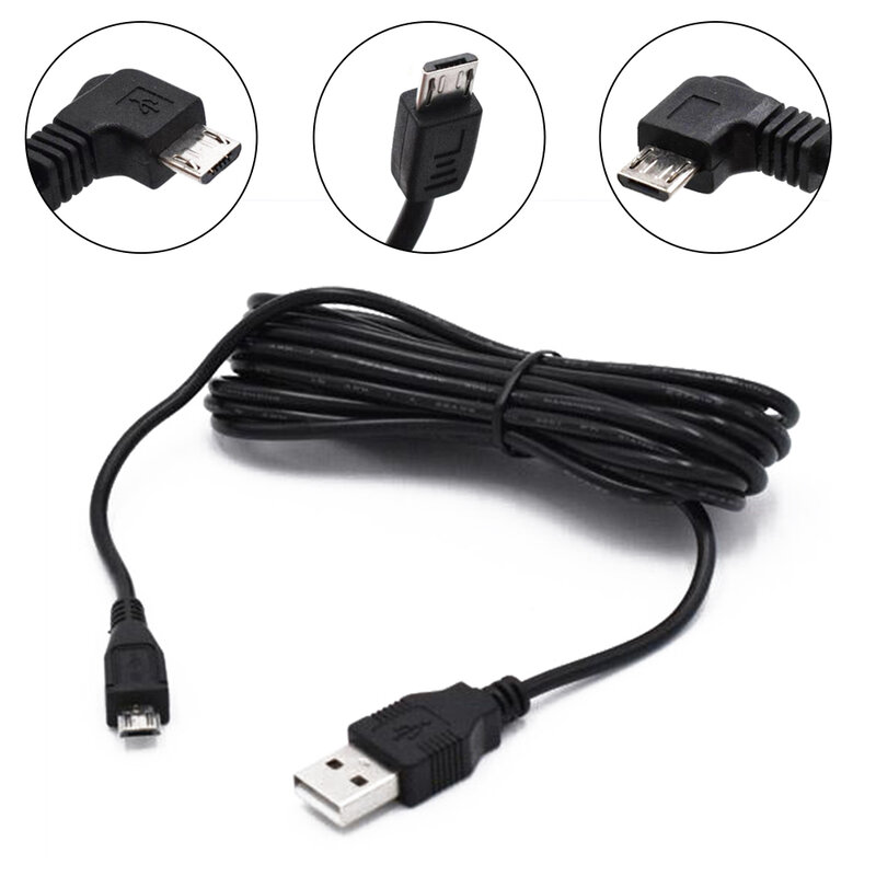 Universal Compatibility For Car Accessory Charging Micro USB Cable for For Car DVR Camera GPS PAD Mobile 3 5m 11 48ft