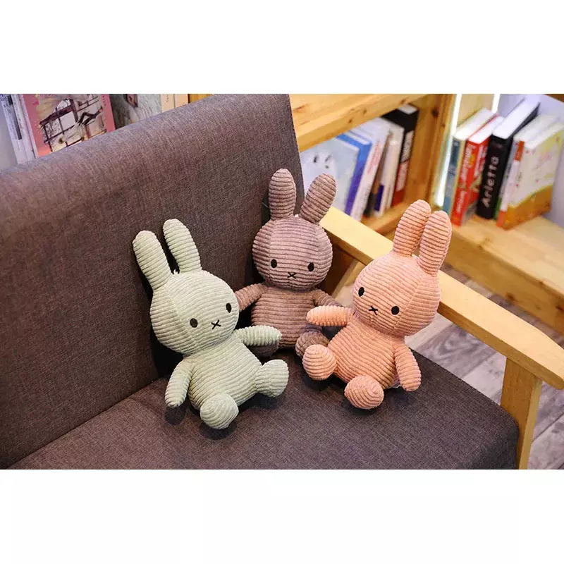Cartoon Sanrio Plush Toys Miffys Accessories Cute Kawaii Anime Dolls Bed Sofa Desktop Ornaments Decoration Toys for Girls Gift
