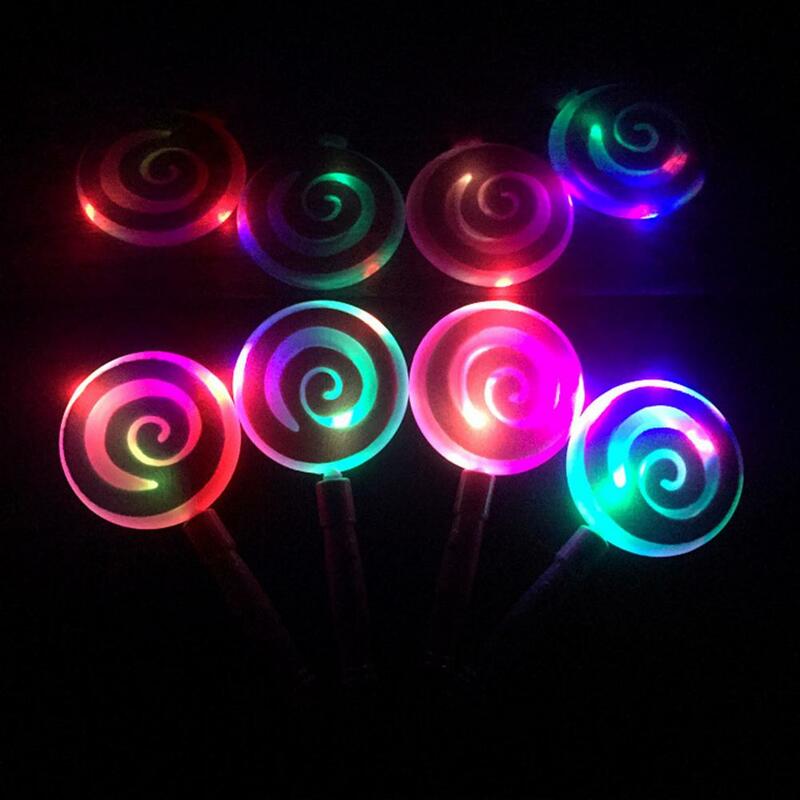 LED Glowing Zauberstab Lustige Süßigkeit Geformt Fee Zauberstab Kinder Erwachsene Leuchtstofflampe Zauberstab Konzert Prop Geschenk