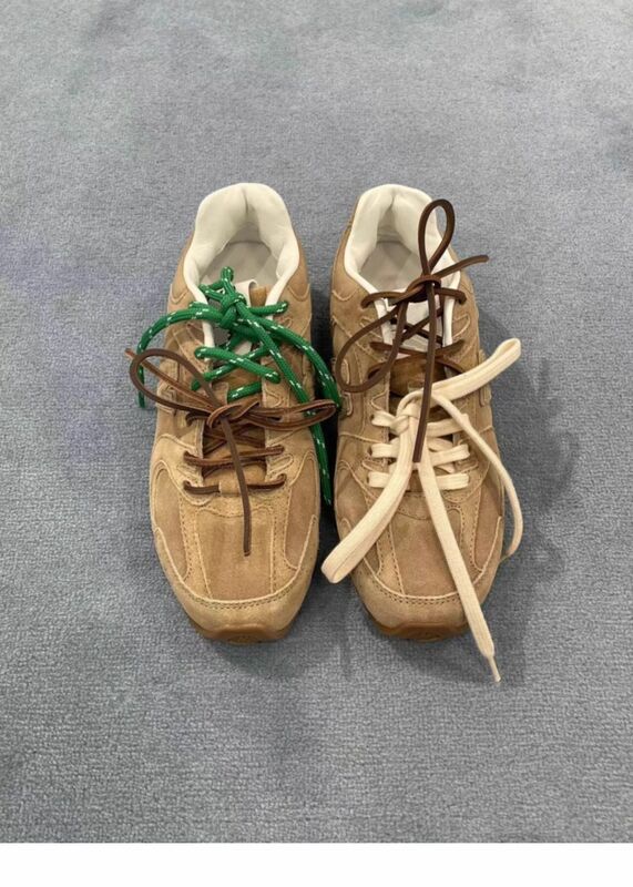 Chaussures d'entraînement polyvalentes à lacets pour femmes, chaussures Forrest GŽdécontractées, style rétro, bout rond, Murcia, allemand, mode, nouveau, 2024
