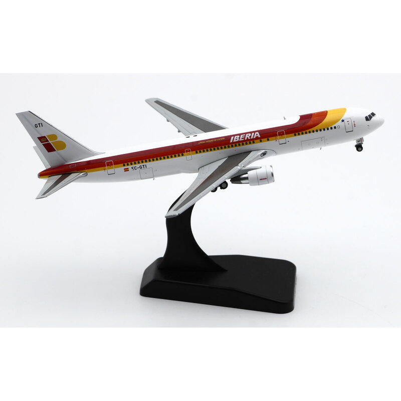XX4261 regalo aereo da collezione in lega JC Wings 1:400 Iberia Airlines Boeing B767-300ER Diecast Aircraft Model EC-GTI con supporto