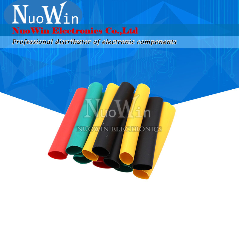 164pcs Thermoresistant Tube Heat Shrink Wrapping KIT Termoretractil Heat shrink tube Assorted Pack Wire Cable Insulation Sleeve