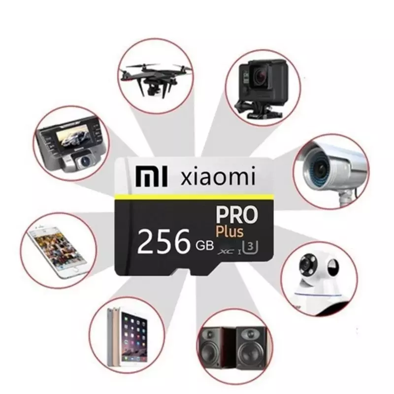 Xiaomi-スマートフォン用の高速メモリカード,mini sdカード,tfフラッシュカード,PC,カメラ,クラス10, 128GB, 256GB