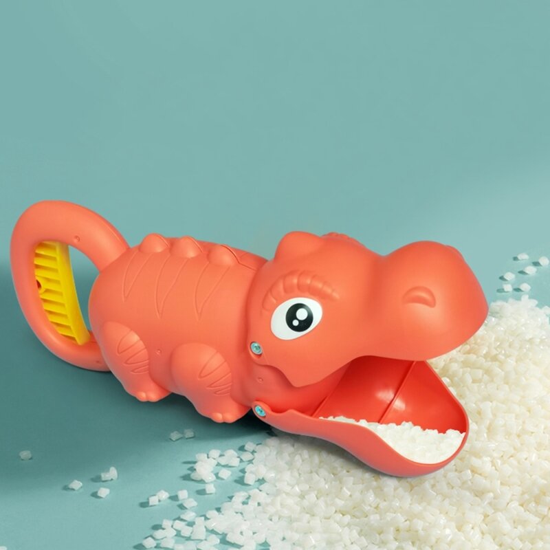 Crianças Brinquedos de praia Cartoon Dinosaur Baby Play Sand Grabber Claw Scoop Praia Dragagem Pá Ferramenta Crianças Ao Ar Livre Neve Pá