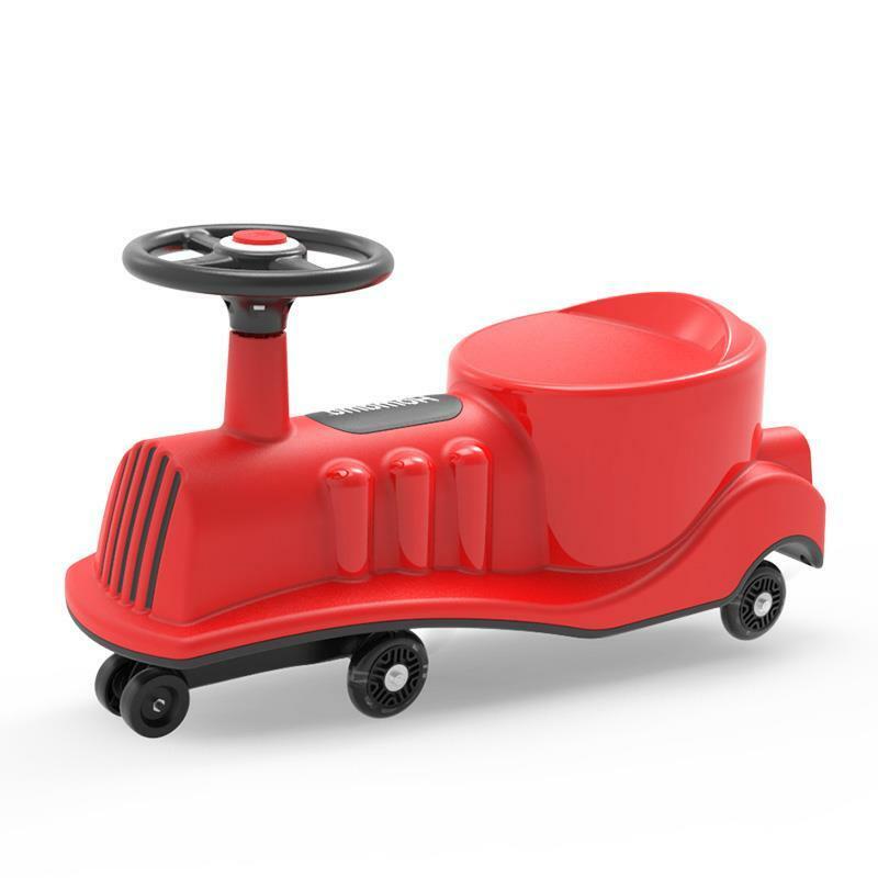 Детский вращающийся автомобиль, детский раздвижной ролик, детская игрушечная машинка для езды, для мальчиков и девочек, детский ходунок