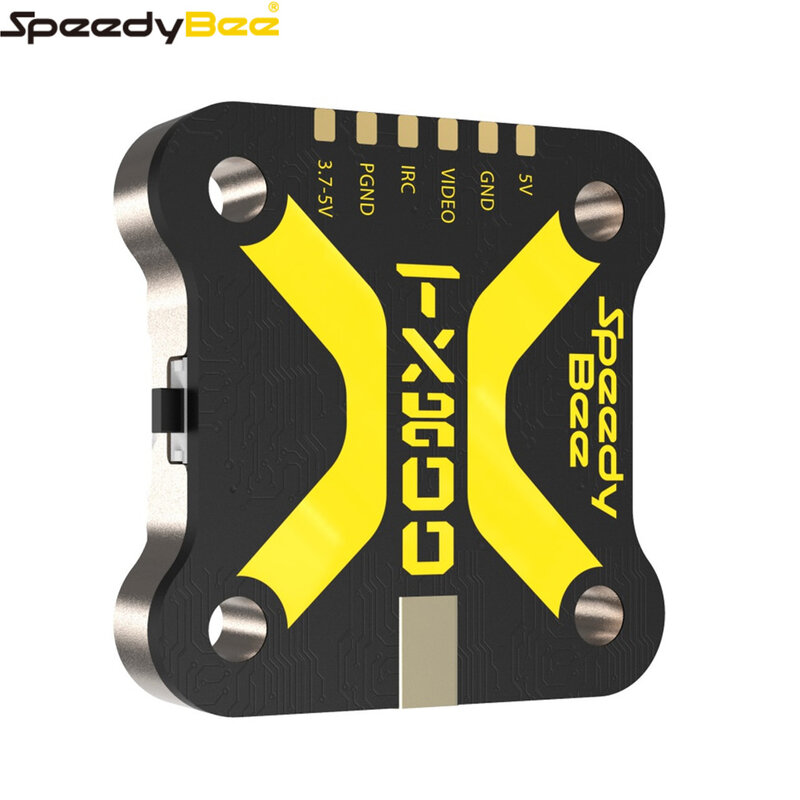 SpeedyBee-transmisor de largo alcance para Dron de carreras, dispositivo con soporte de Tramp para RC FPV, salida de 25mW/5,8 mW/200mW/400mW, TX800, 800G, VTX 48CH, VTX