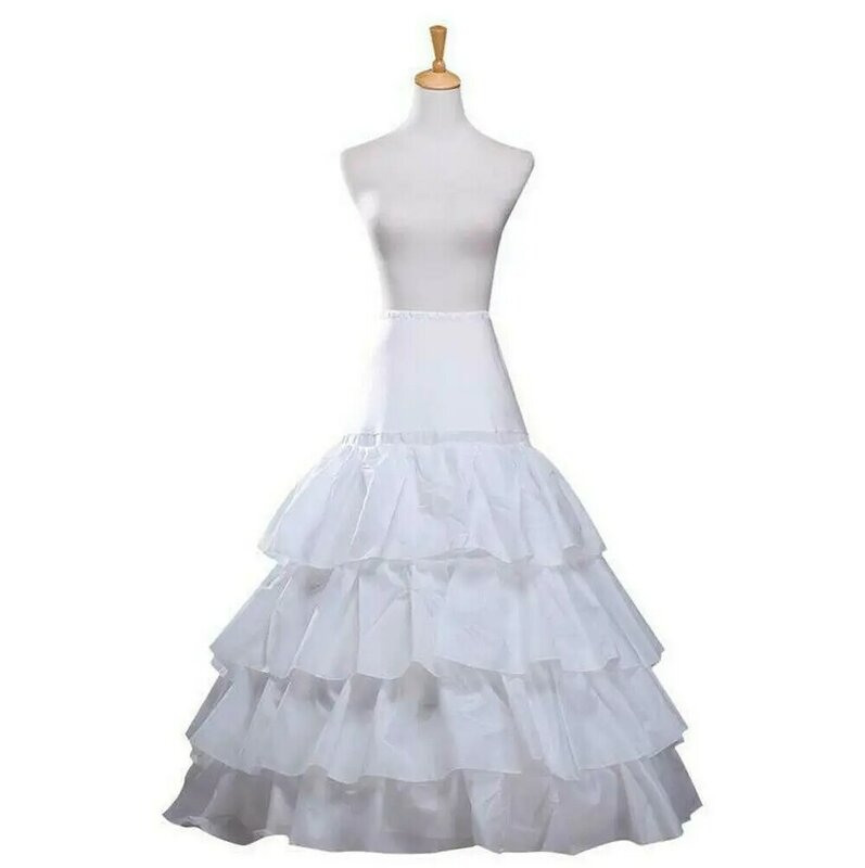 Wedding Petticoat Crinoline Slip Underskirt Bridal Dress Hoop Vintage Slips Wedding Party Accessories